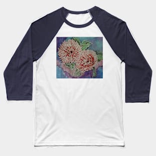 Giant Chrysanthemums Baseball T-Shirt